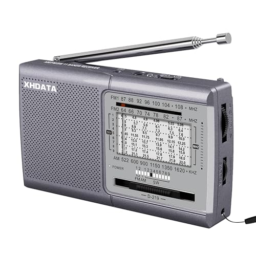 Xhdata Batteriebetriebenes Radio